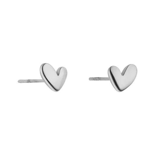 Sweetheart Stud Earrings