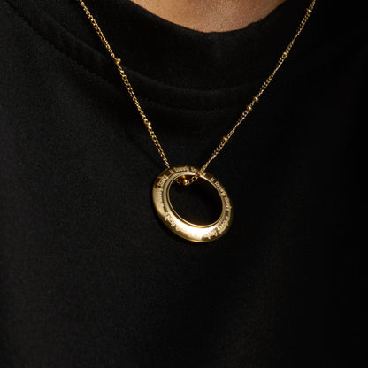 Kara necklace premium pendant – Sikh symbol jewellery in gold and silver