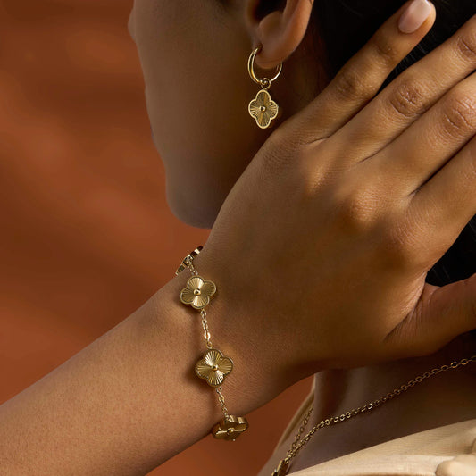 Kismat Clover Bracelet