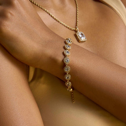 Lustre Crystal Bracelet