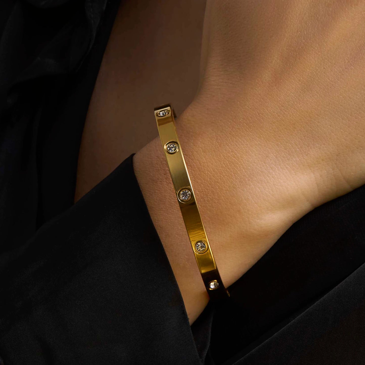 Timeless Stone Bangle