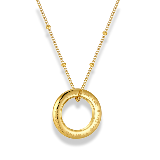 Kara necklace premium pendant – Sikh symbol jewellery in gold and silver