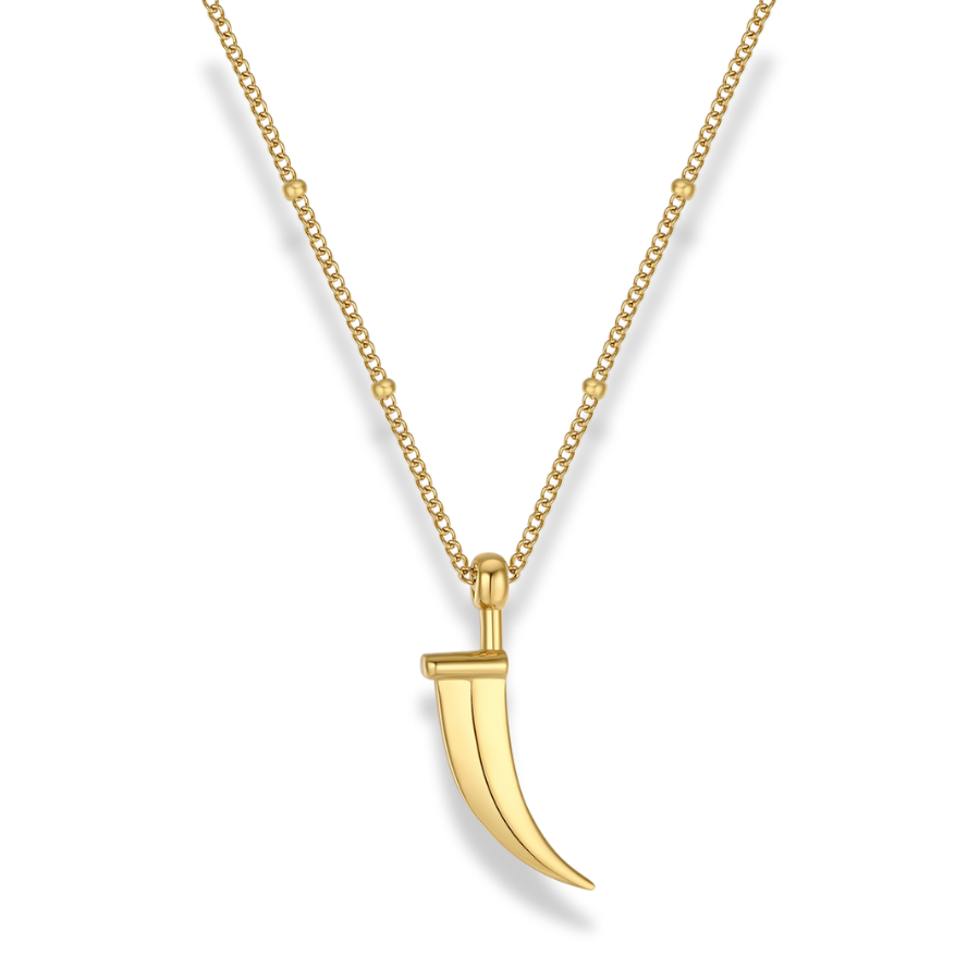 Kirpan necklace premium pendant – Sikh symbol jewellery in gold and silver