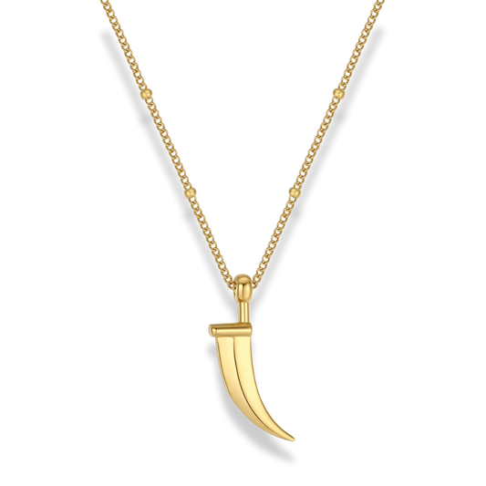 Kirpan necklace premium pendant – Sikh symbol jewellery in gold and silver