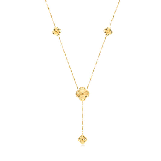 Kismat Clover Multi Drop Necklace