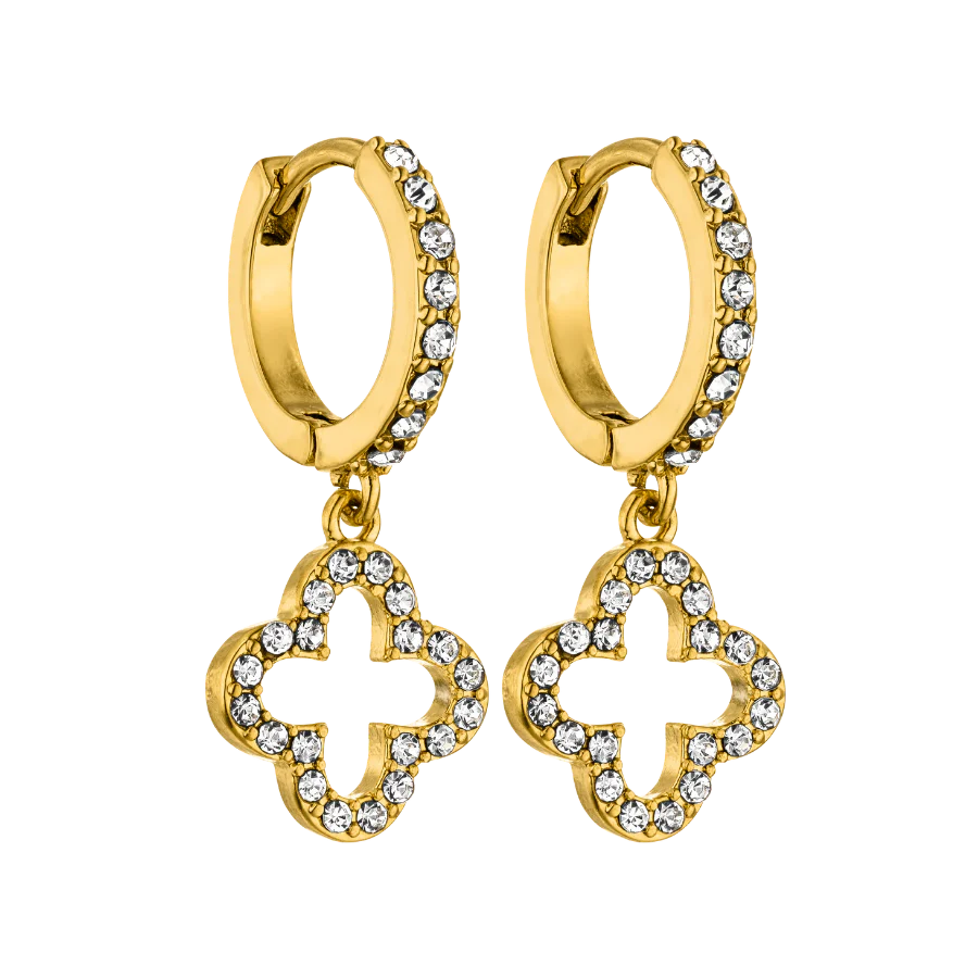 Kismat Clover Shine Earrings