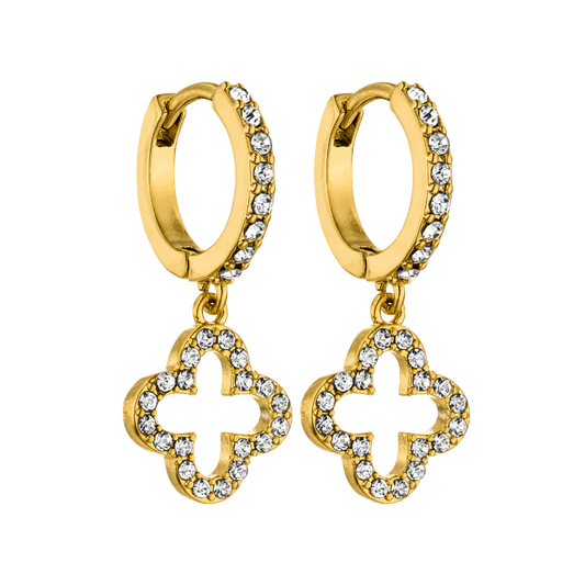 Kismat Clover Shine Earrings